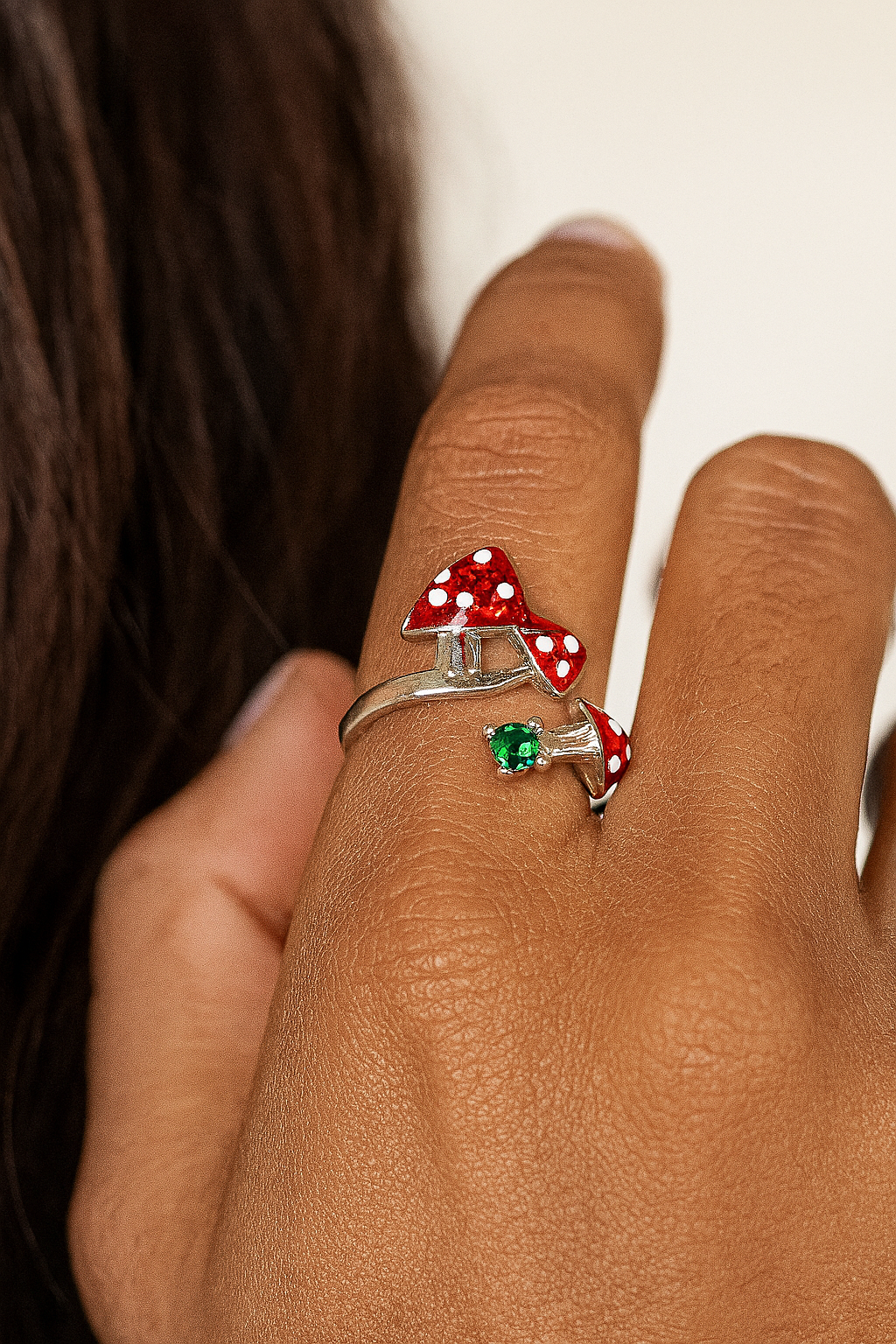 Moss & Moonlight Shroom Ring