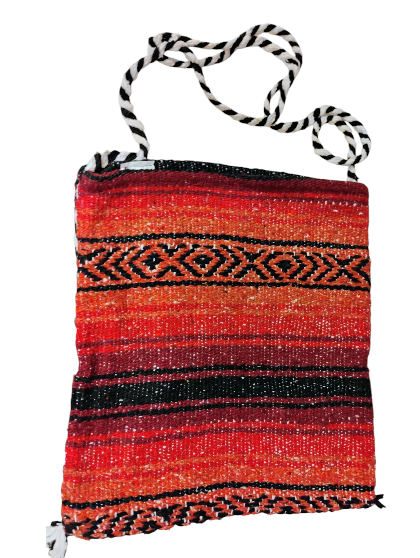 Threadlight Traveler: Woven Sling Bag