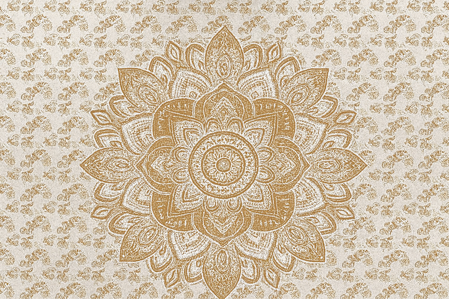 Mandala Drift Cotton Tapestry