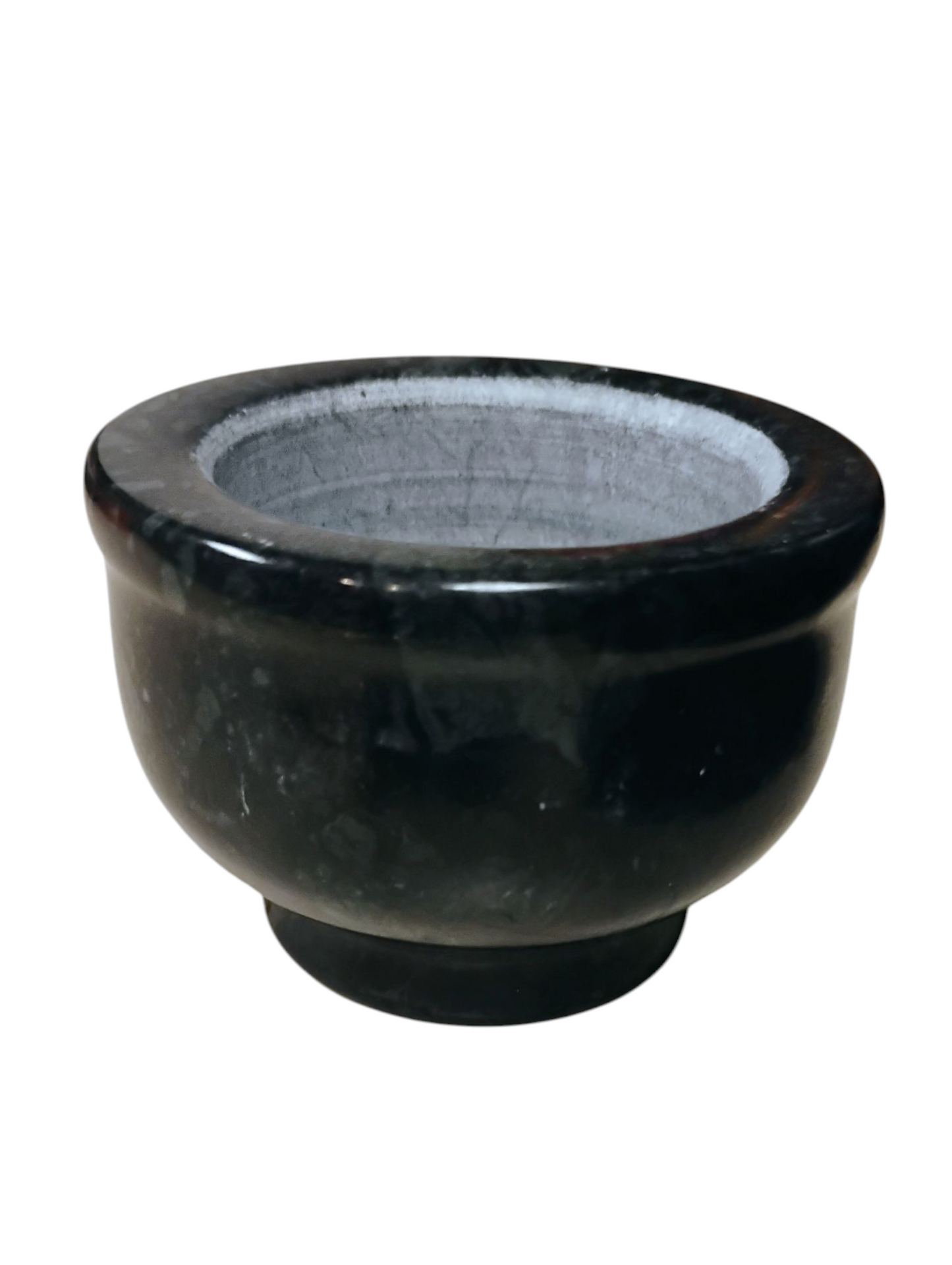 Small Green Marble Mortar & Pestle