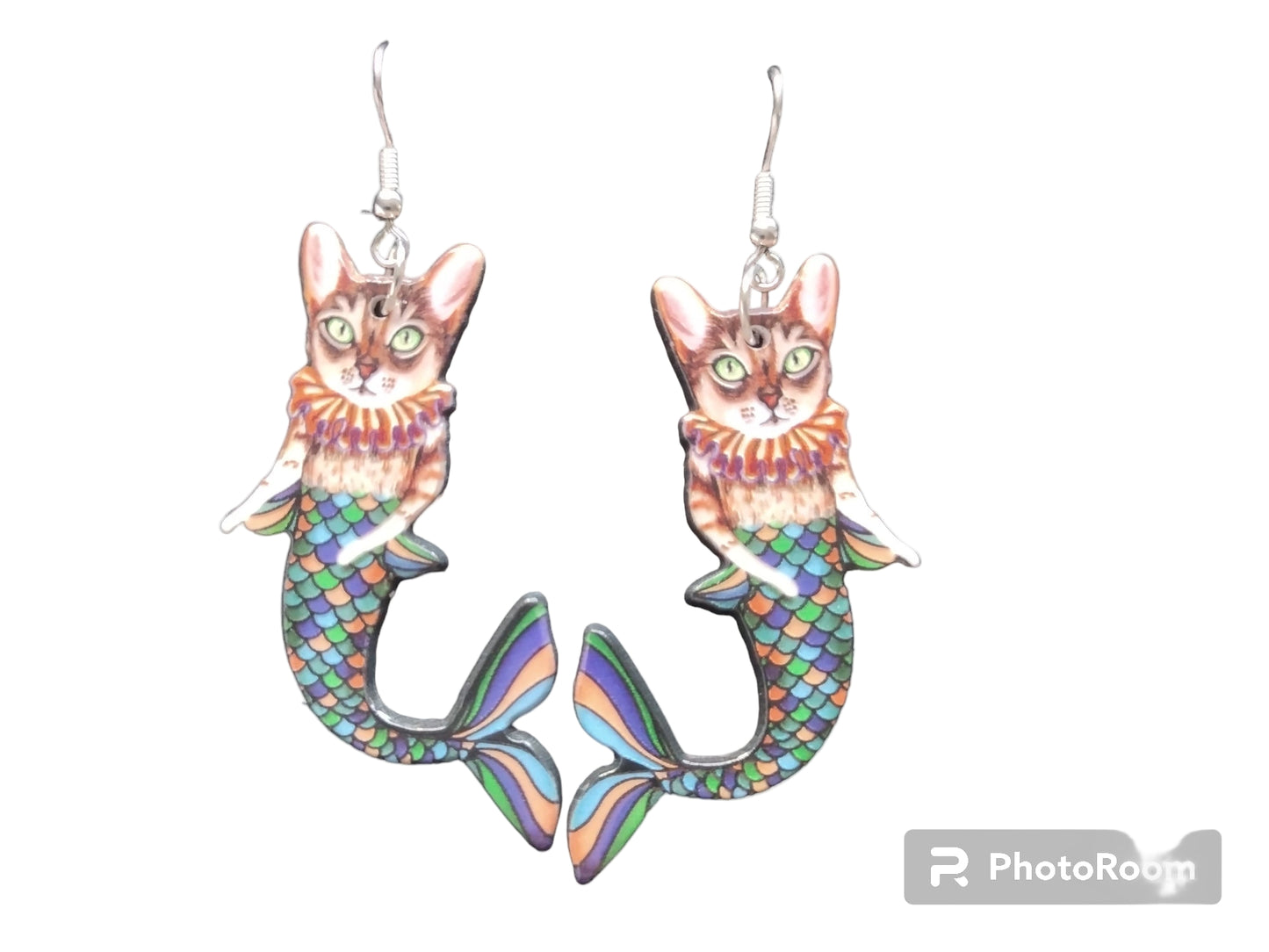 Purrmaid Lagoon: The Siren Whisker Earrings