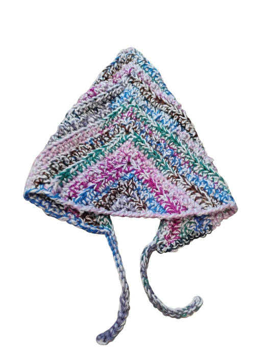 Prism Path Crochet Kerchief