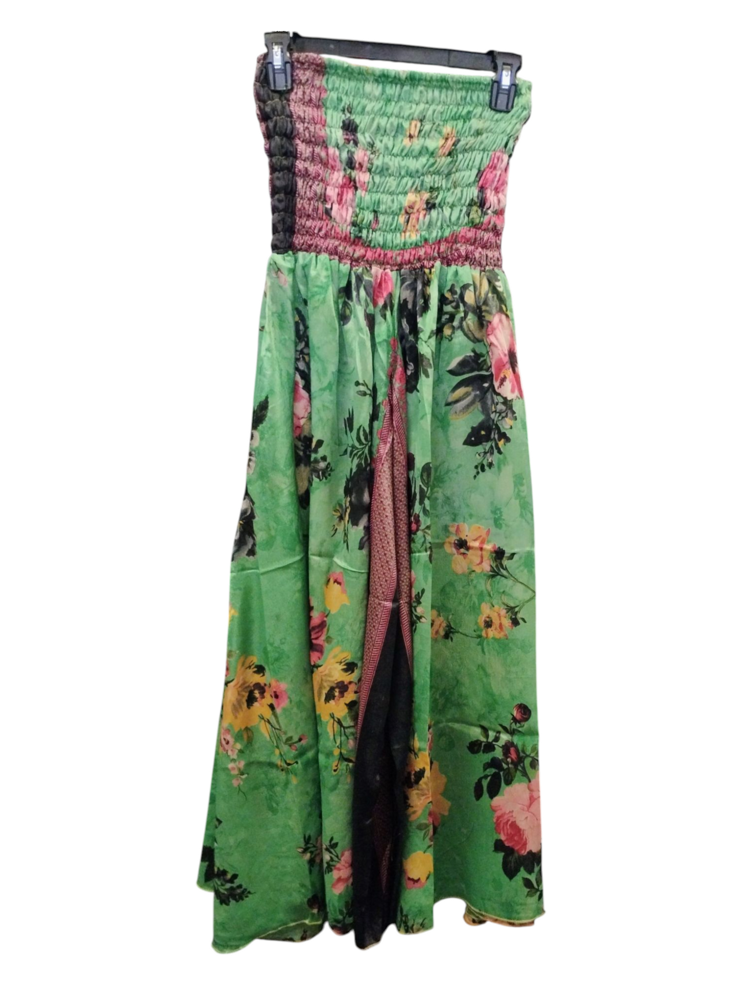 Wide Leg Smocked Plus Size Pants
