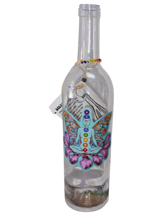 “Chakra Flare” Butterfly Bottle Burner
