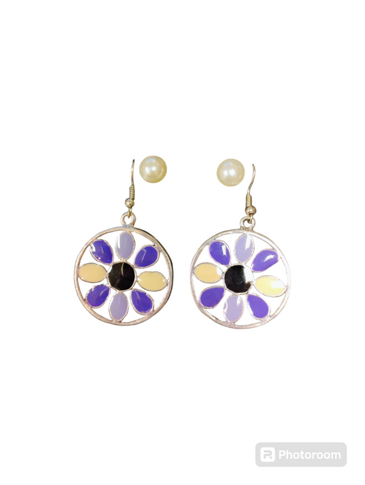 Petal Pearl Earring Duo – Whimsical. Soft. Spirit-kissed.