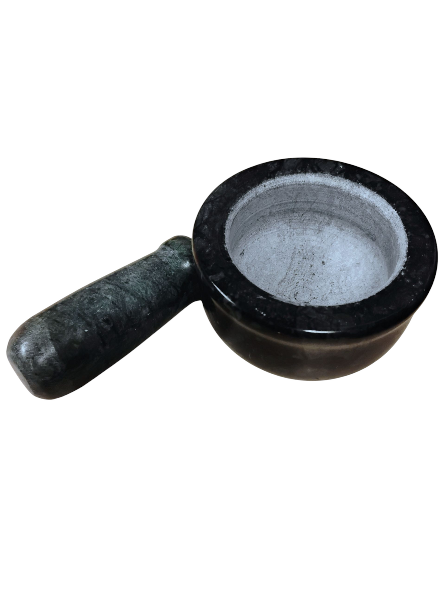 Small Green Marble Mortar & Pestle