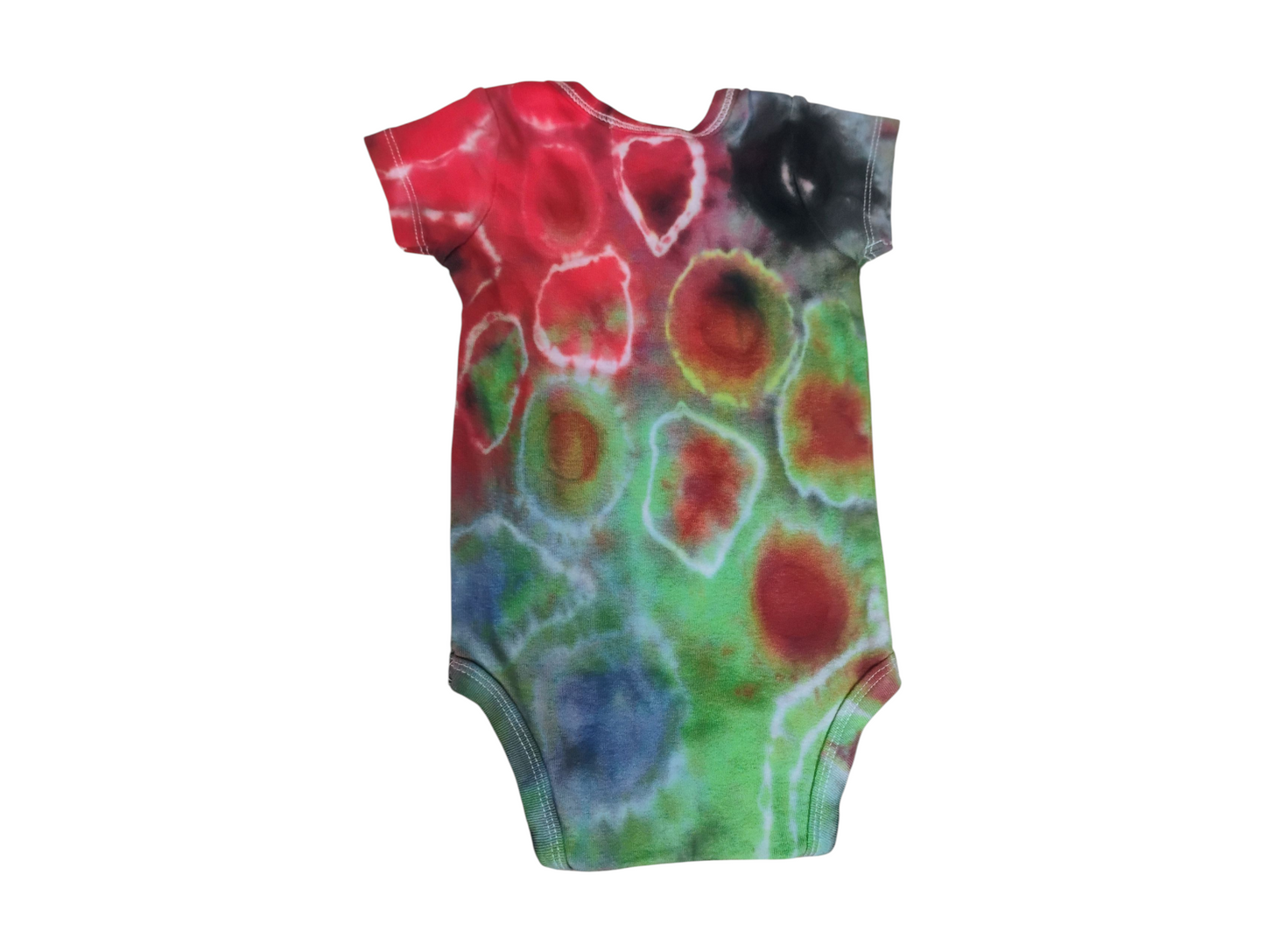 Bubbles Tie Dye Unisex Baby Onesie