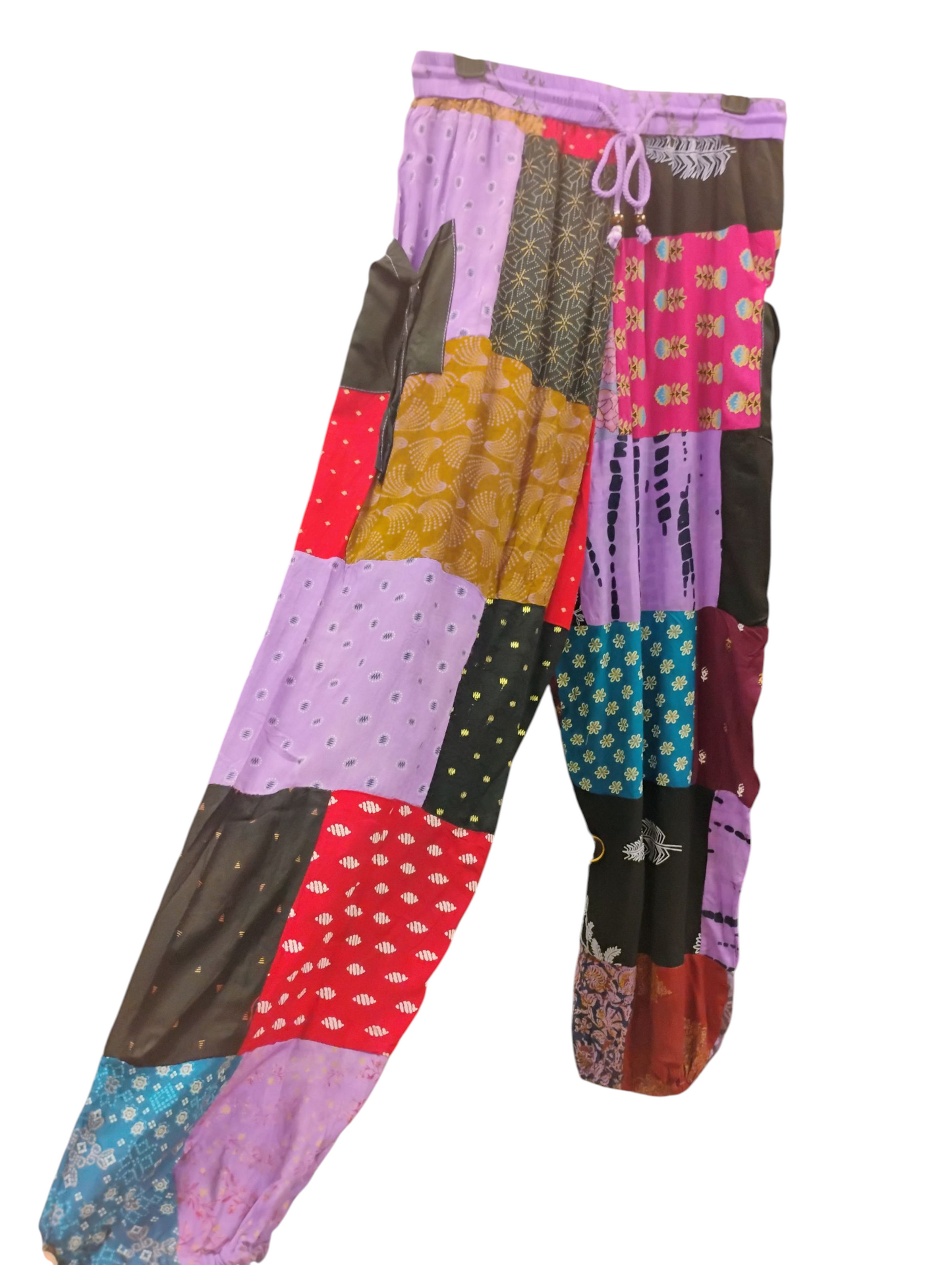 Cosmic Groove Patchwork Pants