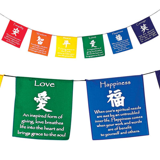 Soul Threads: Mini Zen Banner of Intentions