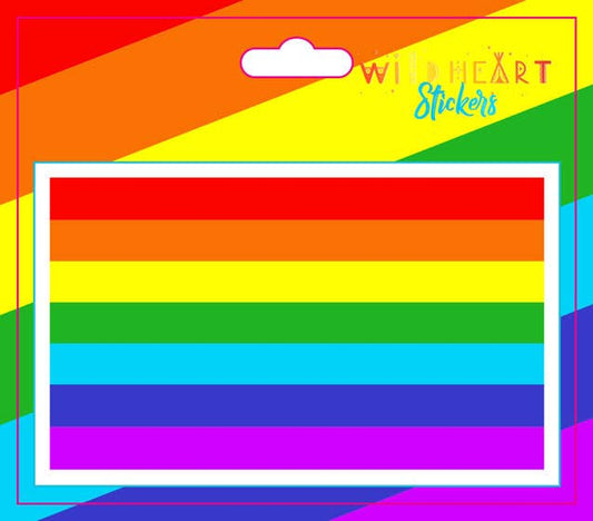 Pane of Pride - Rainbow Glow Sticker
