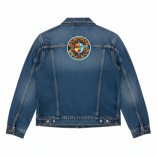 Sun/Moon Embroidered Patch