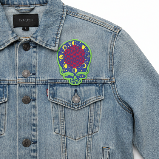 Headspace Portal: Psychedelic Skull Patch