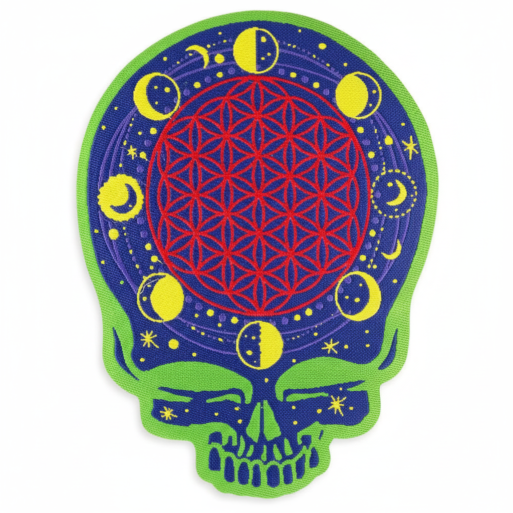 Headspace Portal: Psychedelic Skull Patch