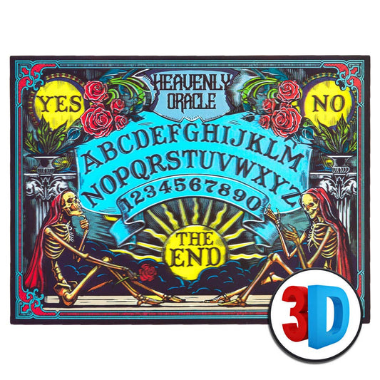 SKELETON LENTICULAR TALKING BOARD