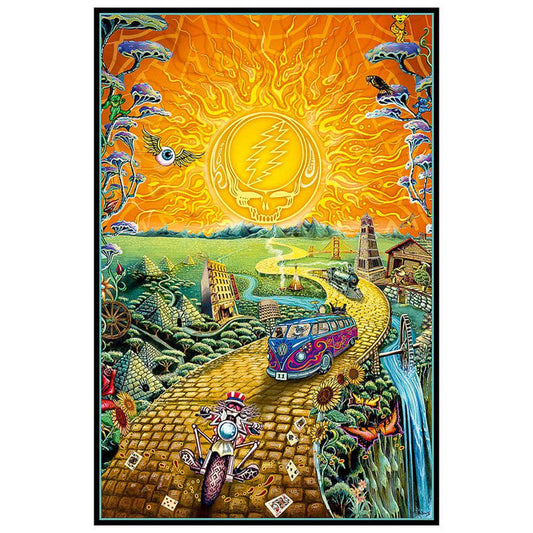 Grateful Dead Golden Road Poster