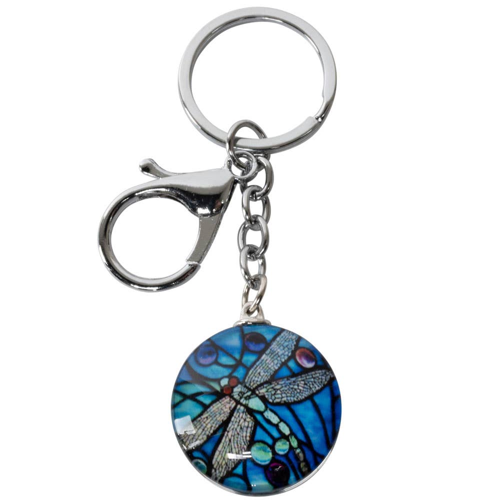 Mystic Wings Acrylic Dragonfly Keychain