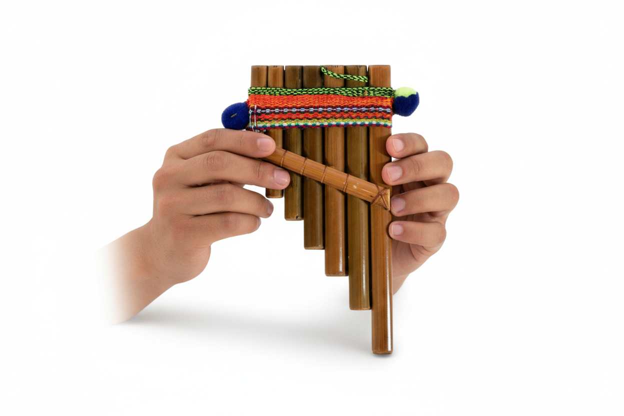 TikaTone™ Mini Pan Flute – Lake Titicaca Edition