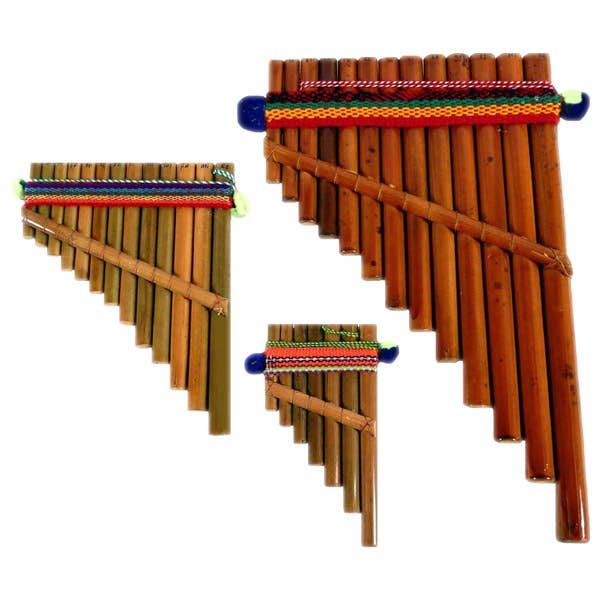 TikaTone™ Medium Pan Flute – Zampoña Edition
