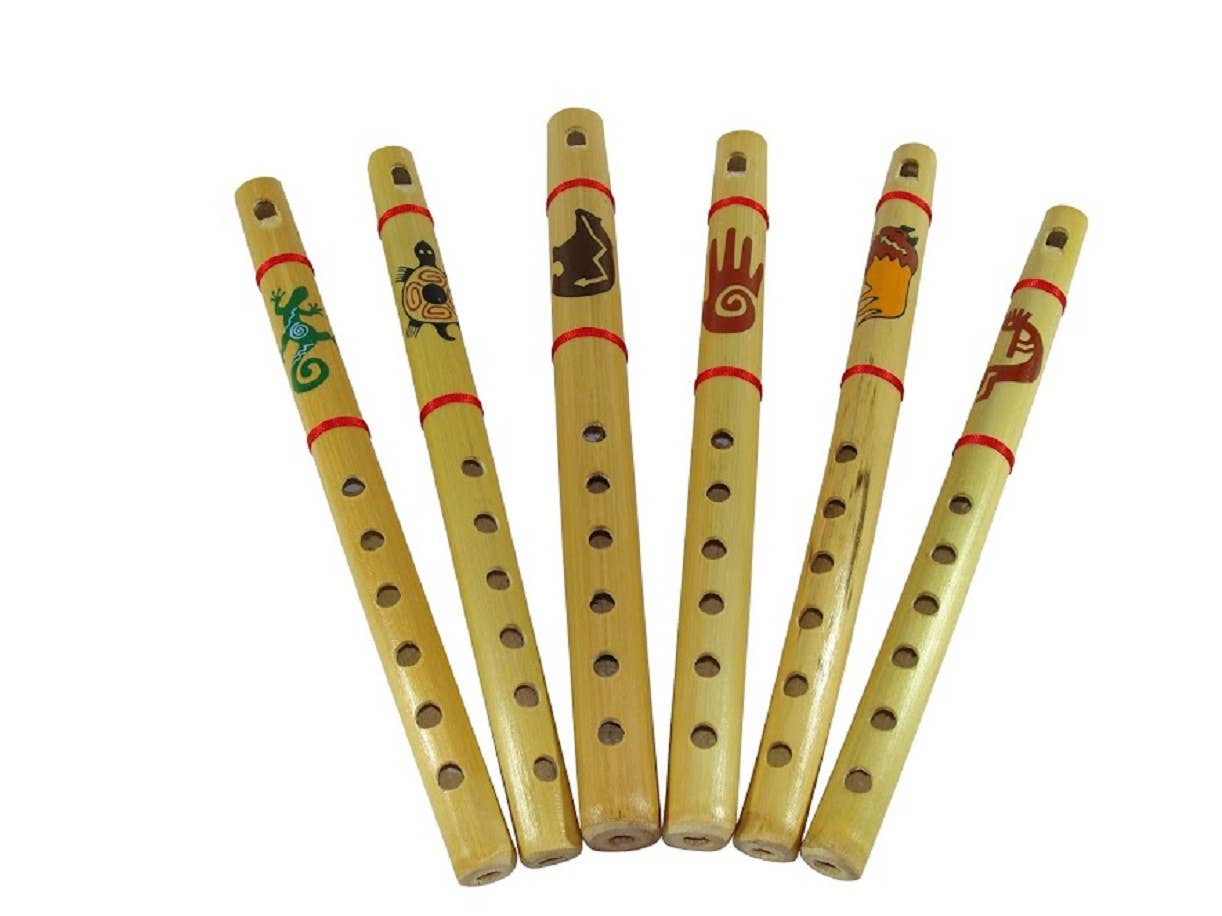 FrontierSpirit™ Artisan Quena — Hand‑Carved Bamboo Flute (Multiple Designs Available)