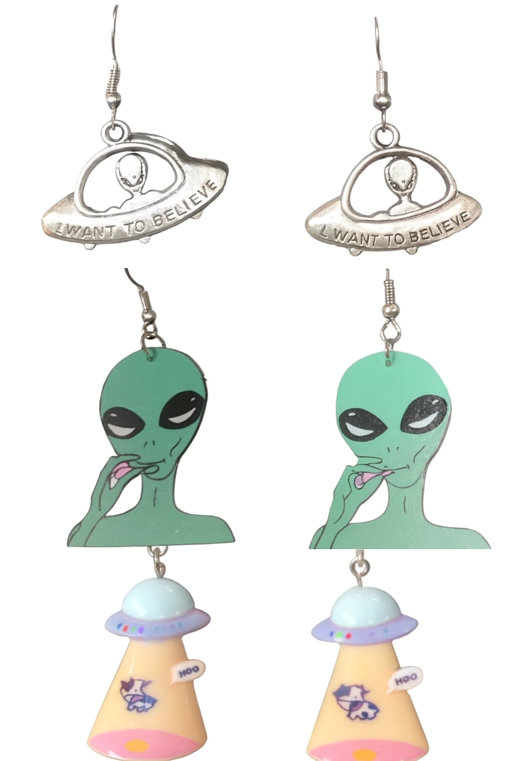 Lobe Probes: Intergalactic Charm Drops