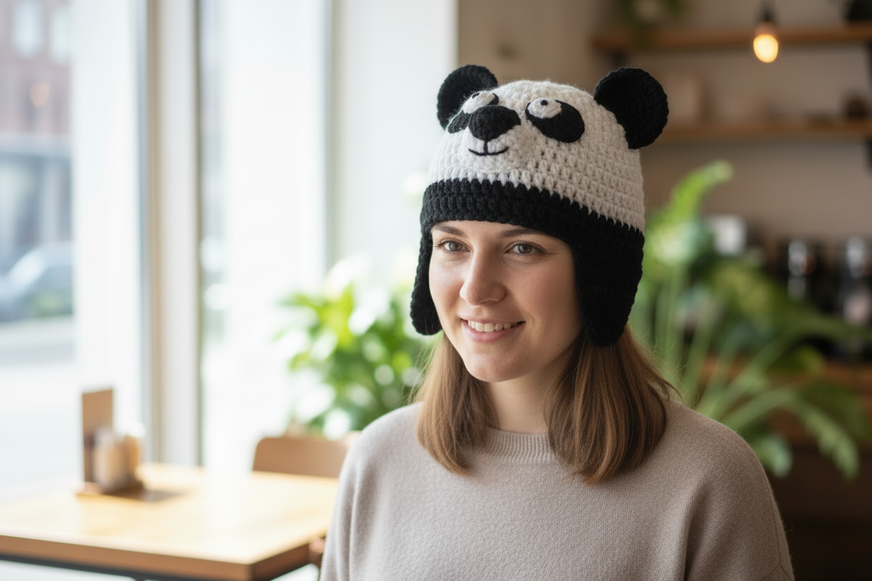 Panda-monium Snugglecap