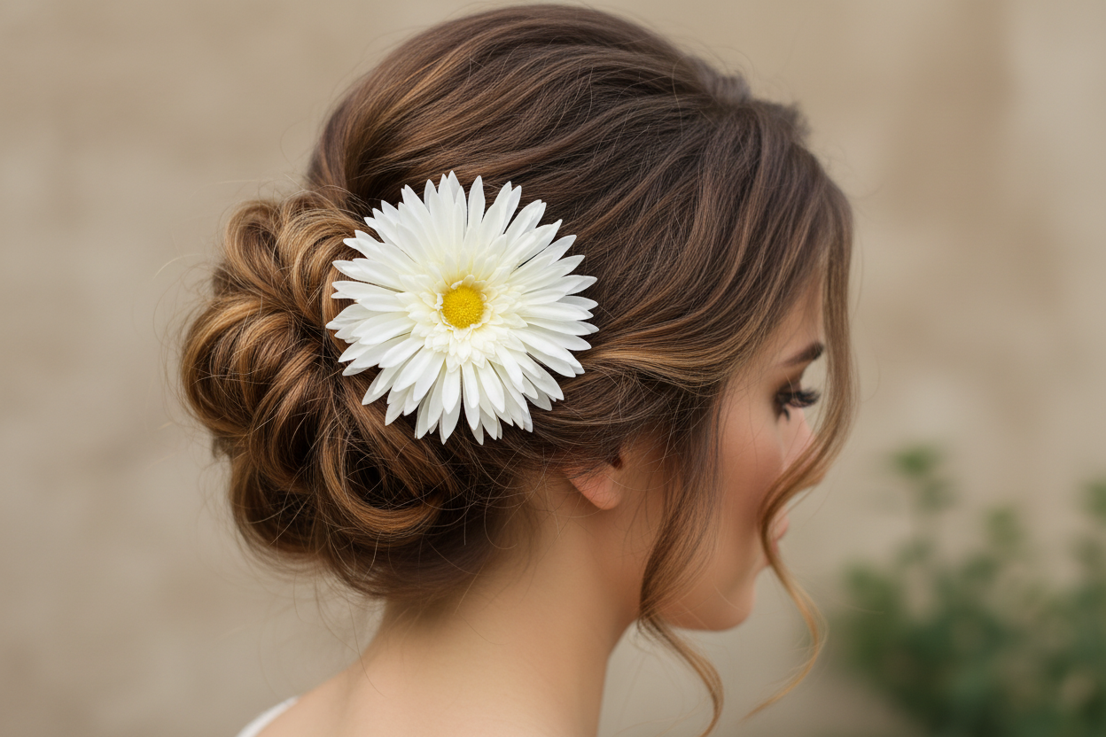 Petal to the Metal Hair Clip