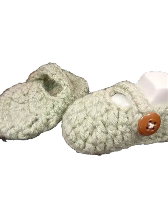 Button Buds Booties| For the tiniest toes sprouting into the world.