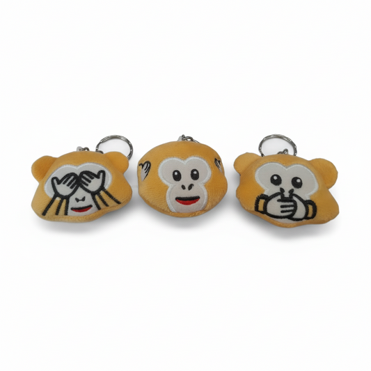 Three Monkeys, One Mission: Cuteness + Wisdom On the Go