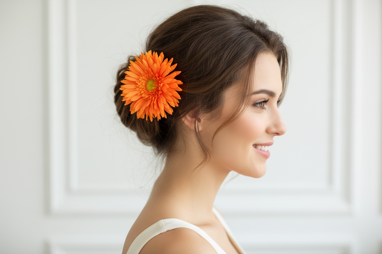 Petal to the Metal Hair Clip