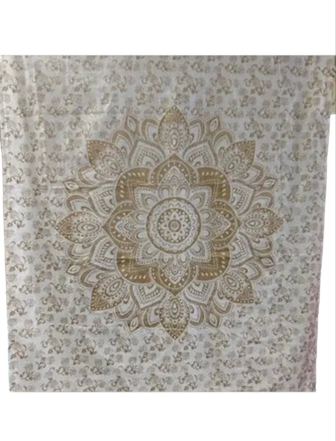 Mandala Drift Cotton Tapestry