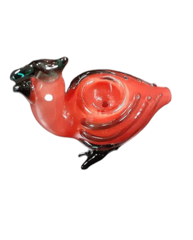 Glass Chicken Hand Pipe
