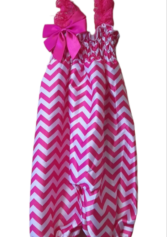 Chevron Charm Romper