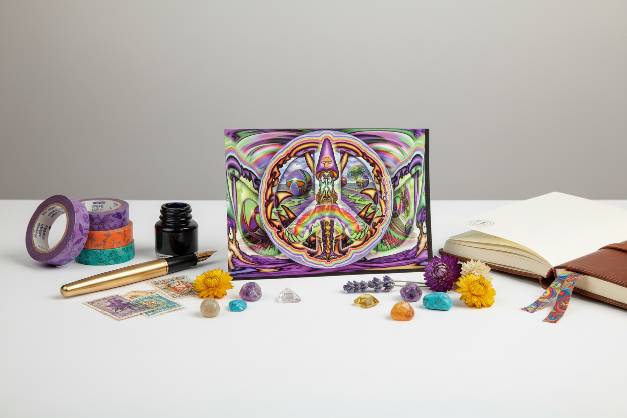 Trip Mail: Psychedelic Postcard Party