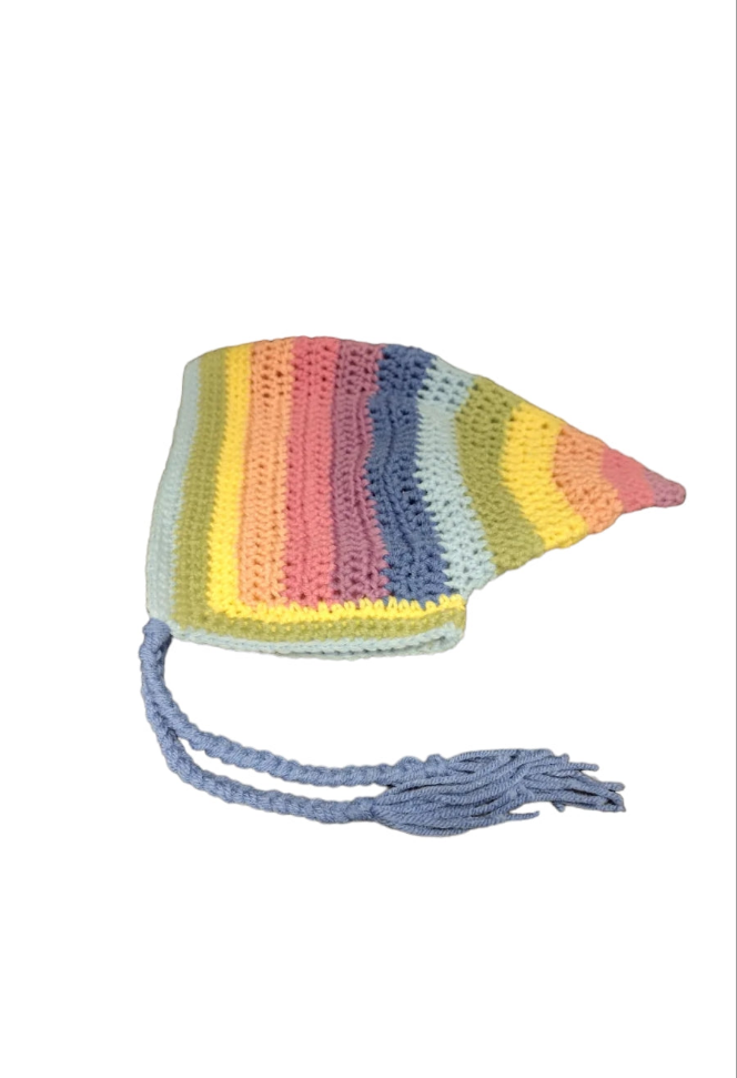 Rainbow Whirlwind Hat