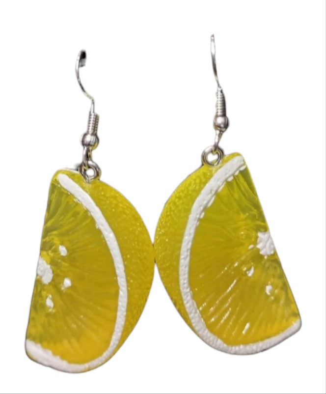 “Farmer’s Market Fancies” — Earrings So Fresh, They Might Just Be Organic
