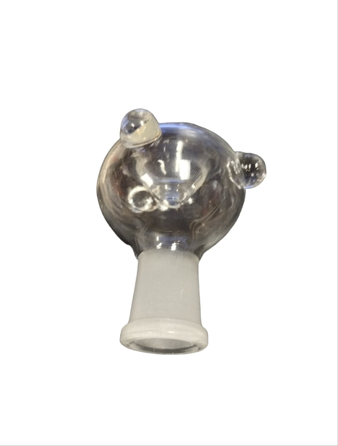 Female Clear Glass On Glass Bowl
