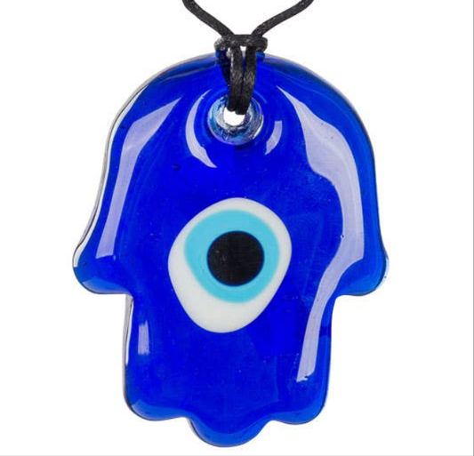 Small Hamsa Shaped Evil Eye