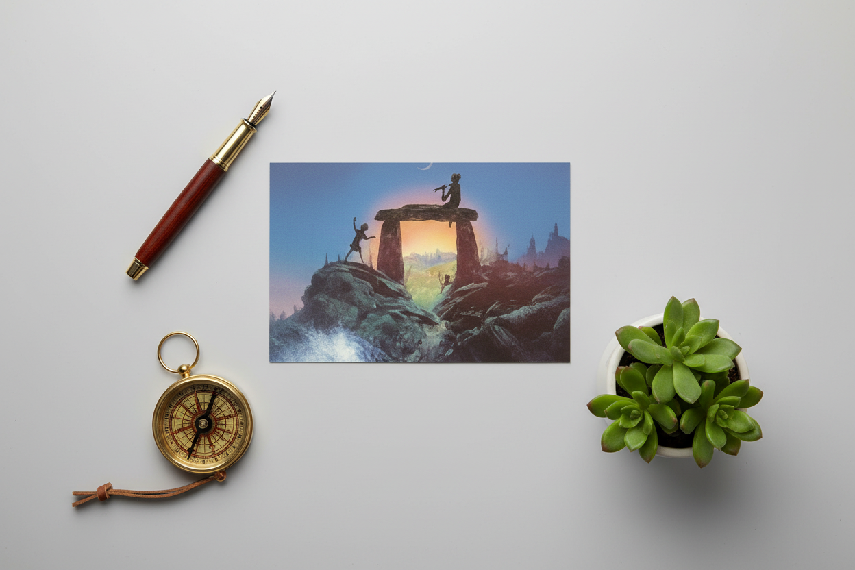 Realm Runners — 4" x 6" Fantasy Postcard Collection by Grant Woodbridge