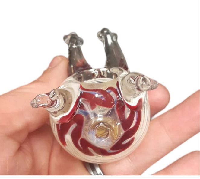Croak & Toke – Glass Hand Pipe