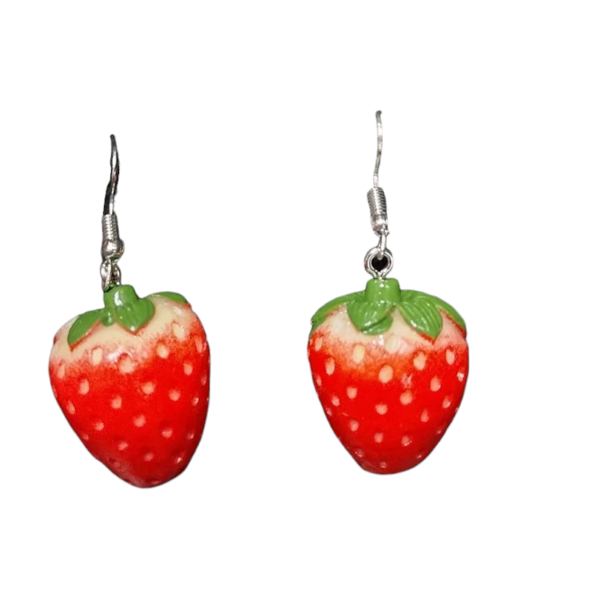 “Farmer’s Market Fancies” — Earrings So Fresh, They Might Just Be Organic