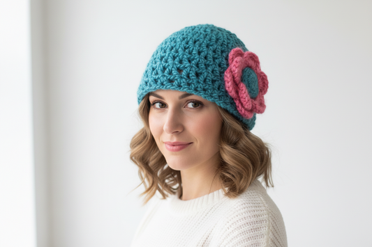 Petal Puff Pixie Hat