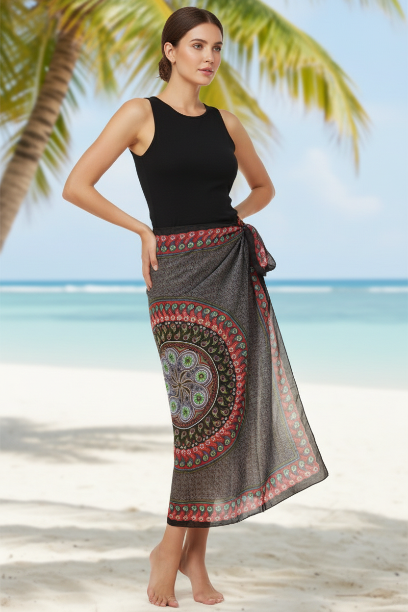 Mandala Mirage Sarong