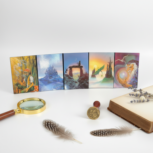 Realm Runners — 4" x 6" Fantasy Postcard Collection by Grant Woodbridge