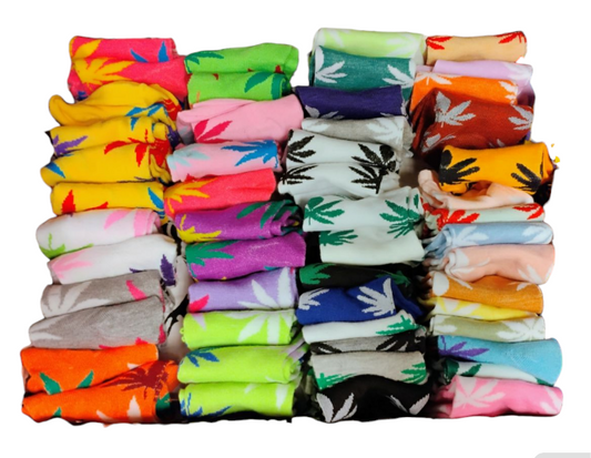 "High Steppin’” Cannabis Leaf Sock Assortment