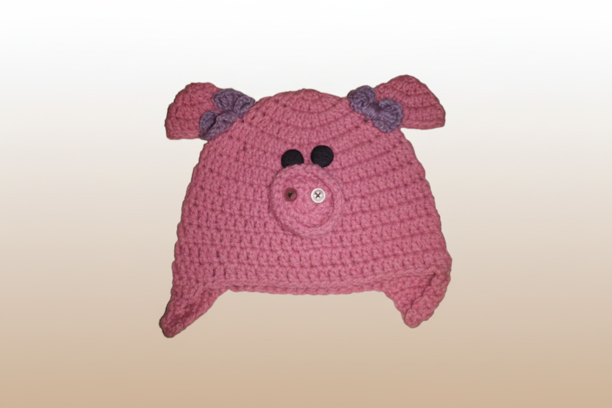 Hog Wild Snuggle Snout Beanie