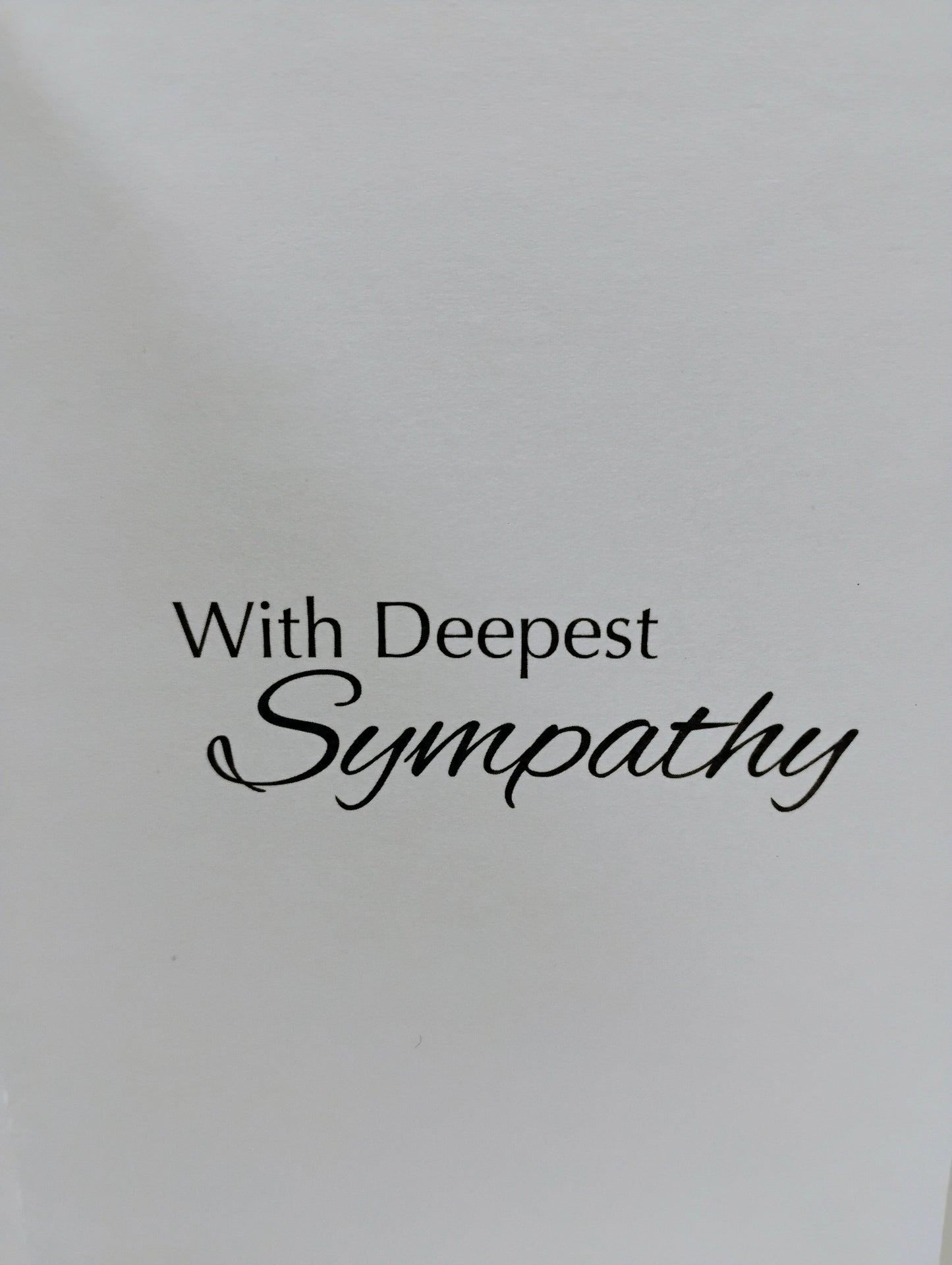 Sympathy Greeting Cards