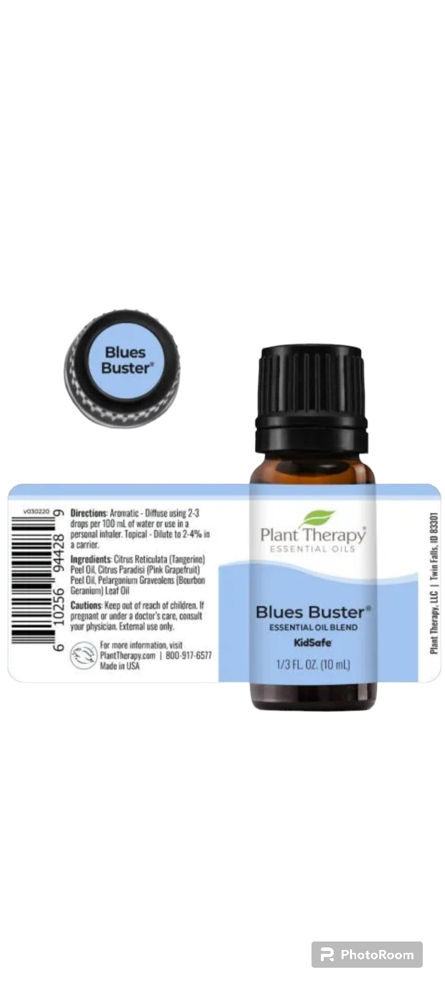Blues Buster essential oil blend