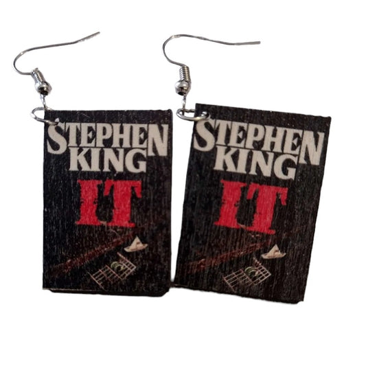 Book Cover Earrings