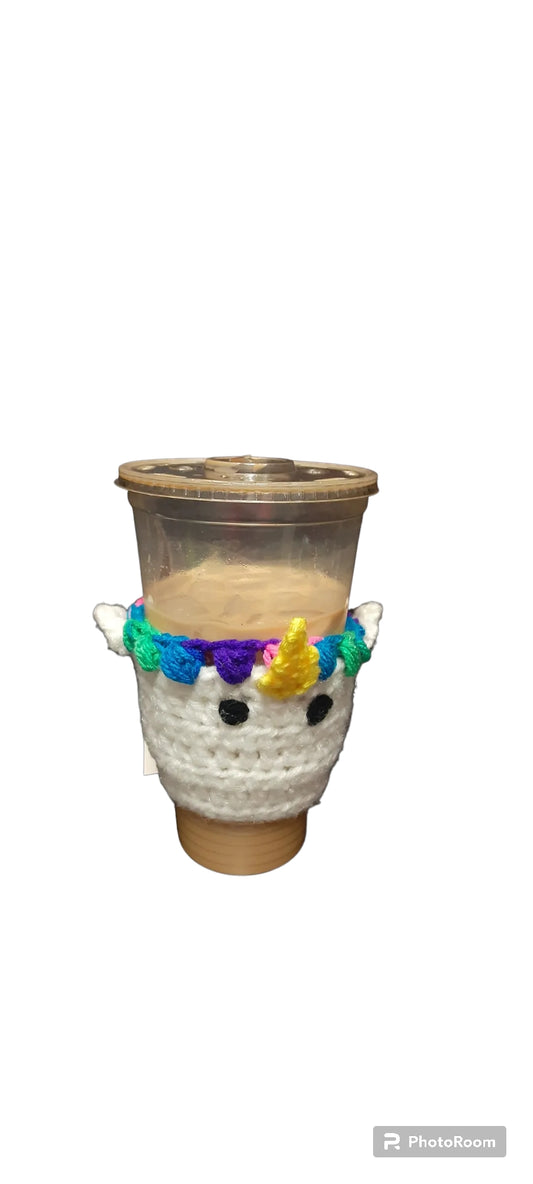 Handmade Crochet Cute Cup Koozie