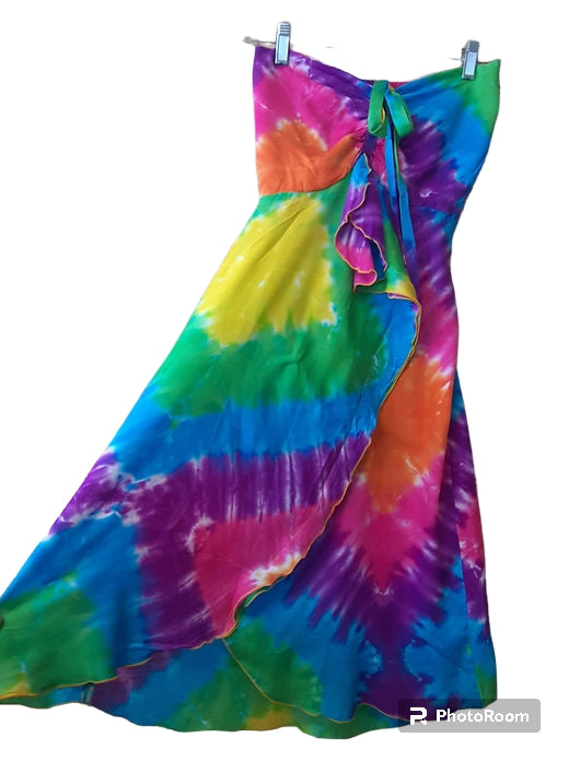 Diamond Tie Dye Dress